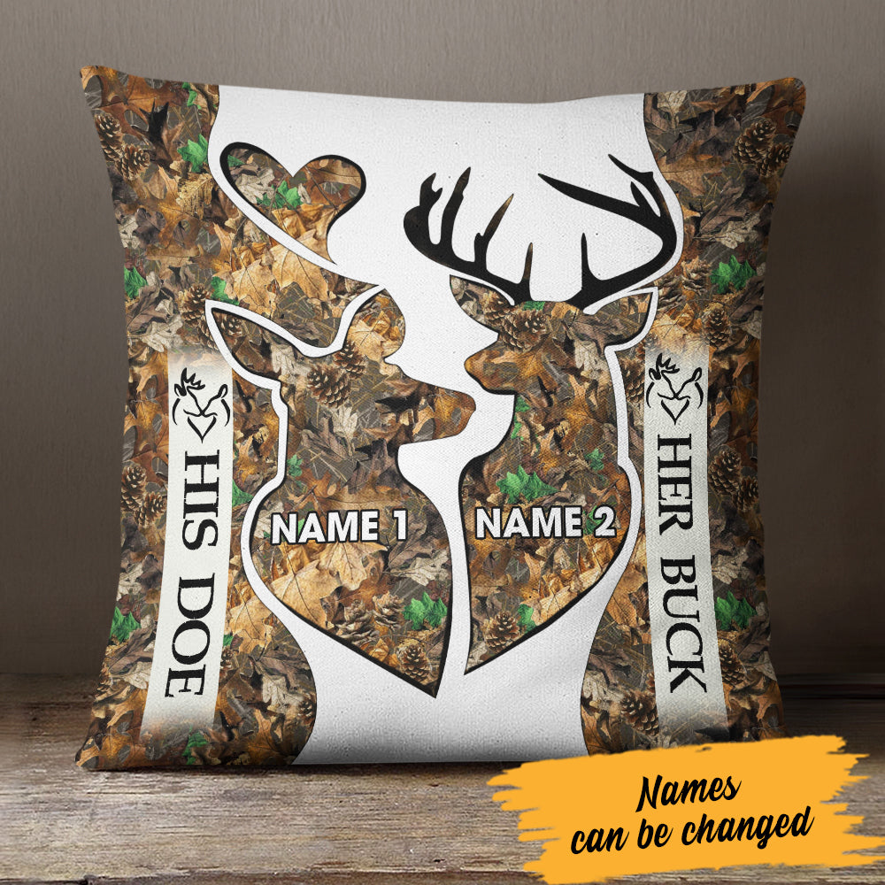 Personalized Hunting Couple I Choose You Pillow Tid Jr91 87O60 (Insert Included)