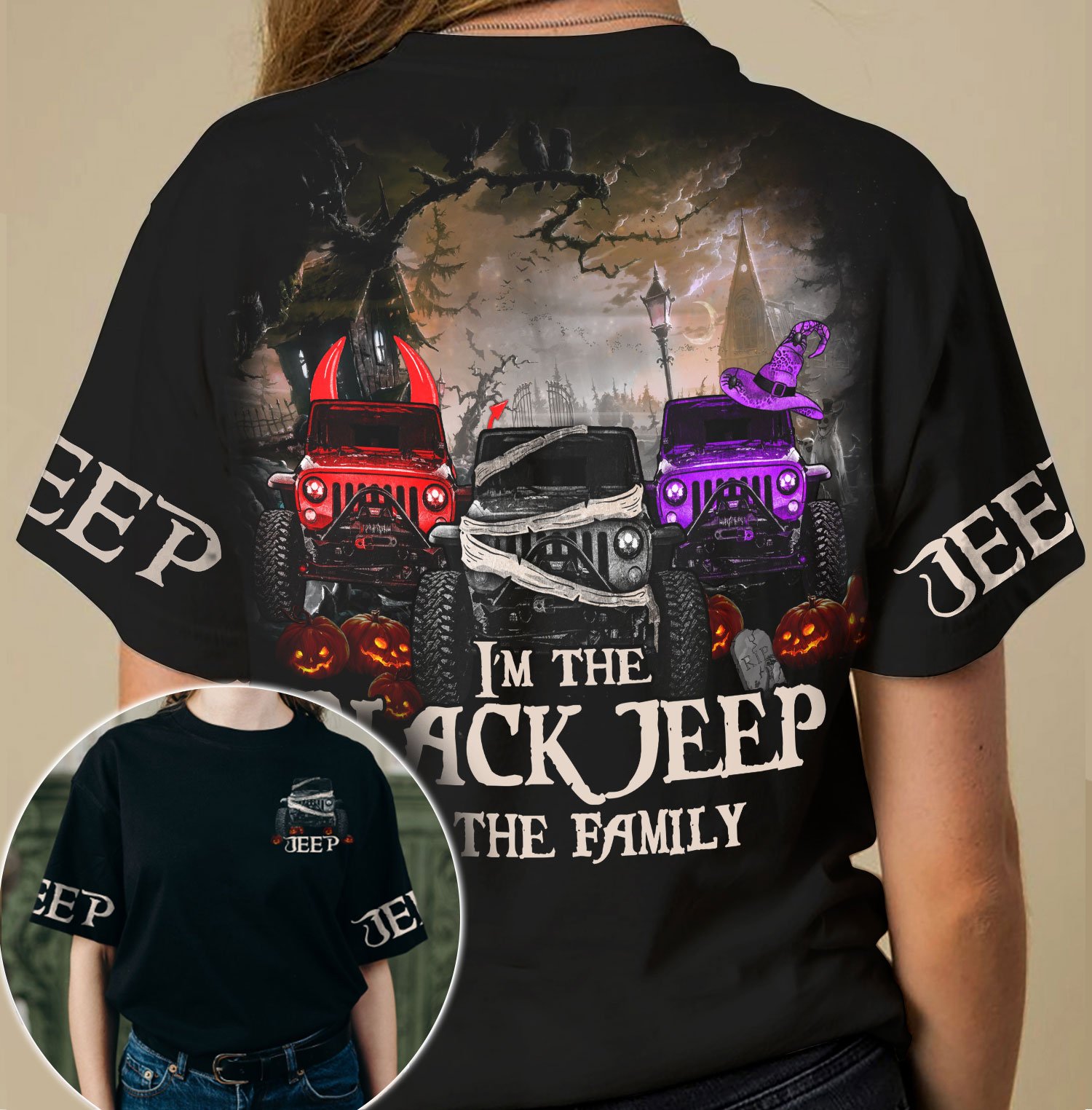 I’M The Black Jp Halloween All Over Print – Tltm1408213Ki