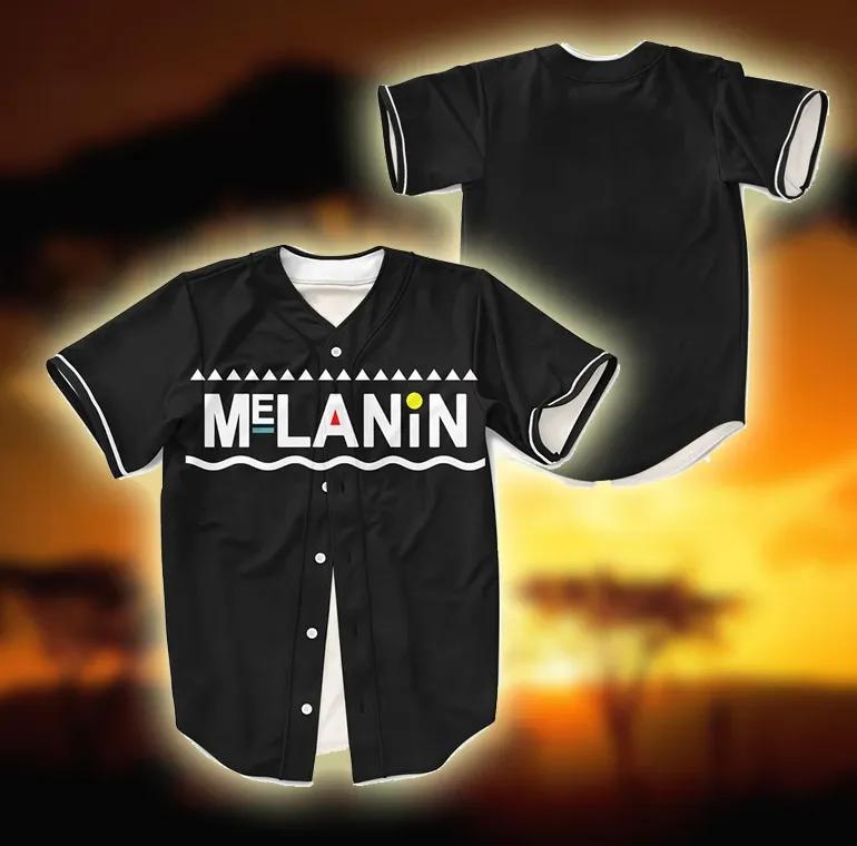 Baseball Jersey Melanin Blm-Za1251