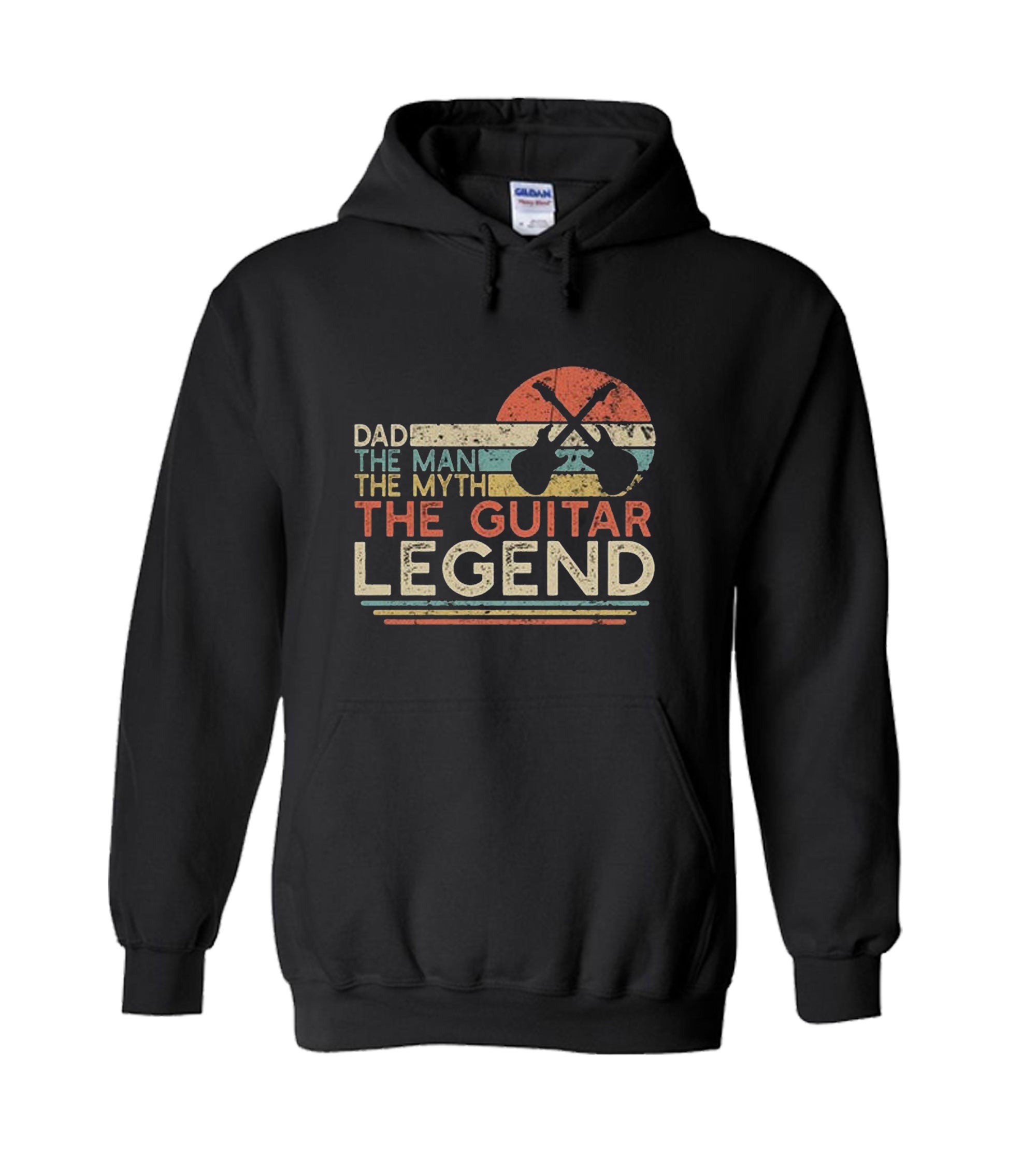 The Man The Myth The Guitar Legend Unisex Hoodie