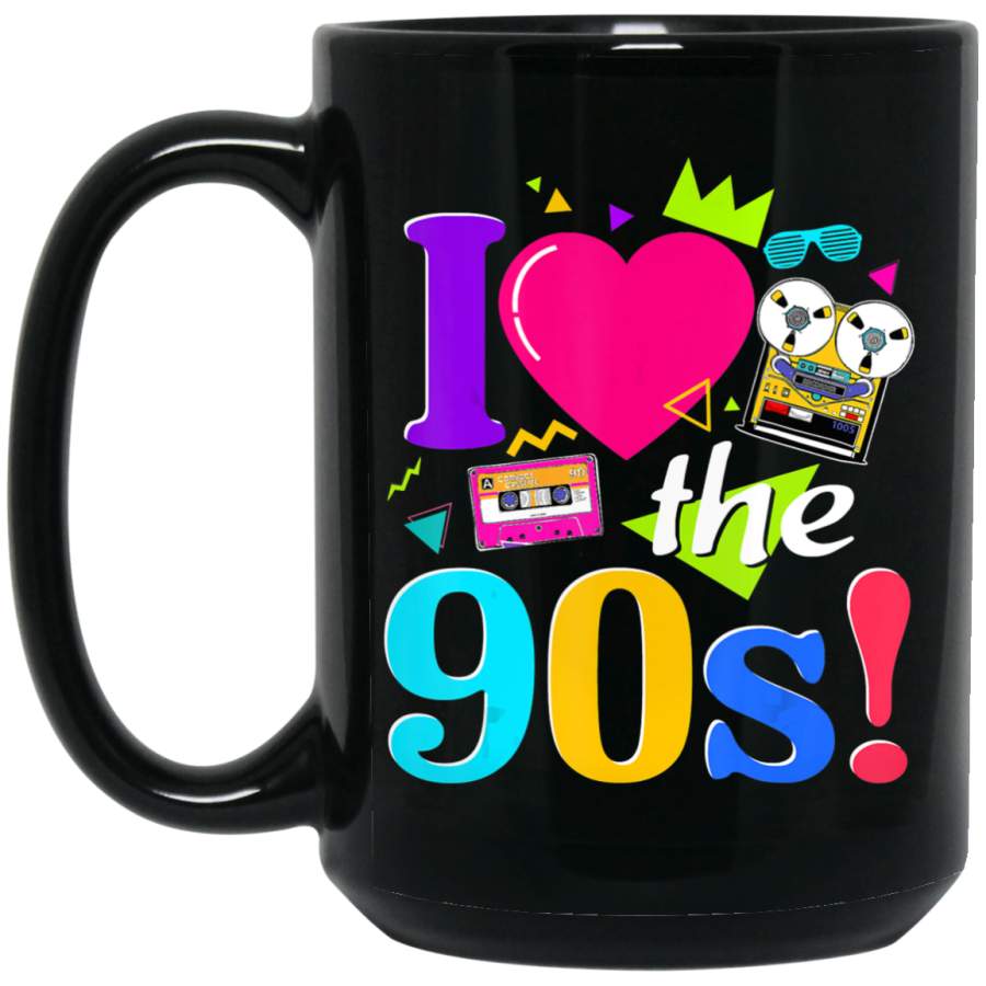 Vintage I Love The 90’s Made Me Retro Nostalgia Classical Coffee Mug