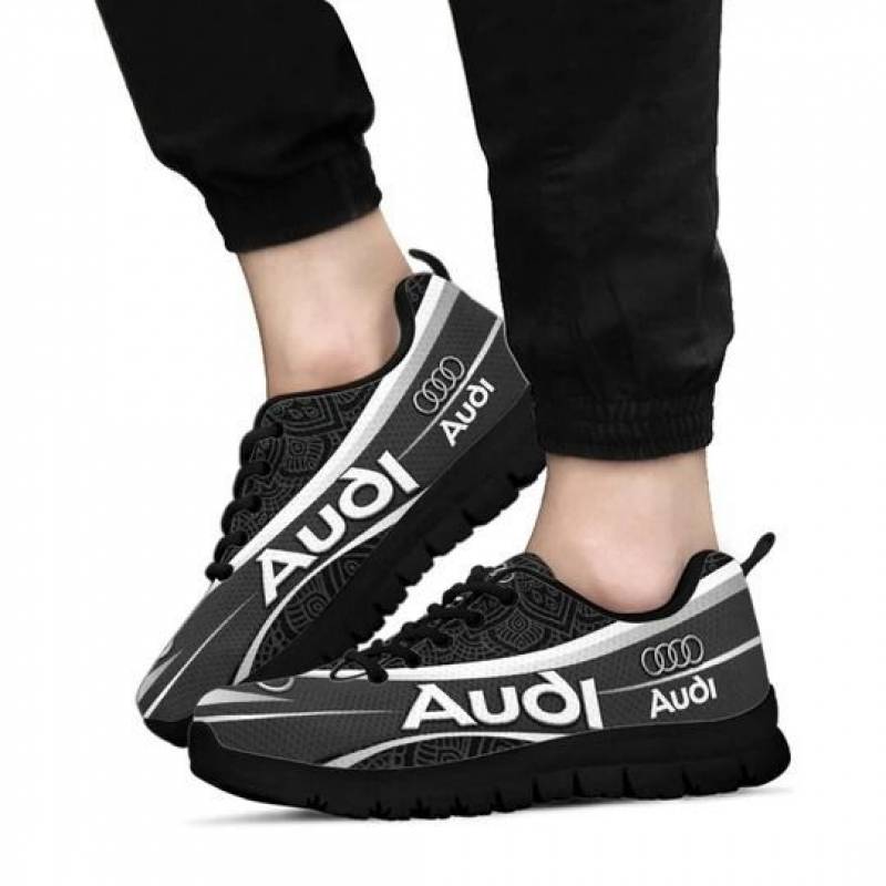 3D Printed Audi TDV Sneakers For Men & Women Ver 1 (Black)