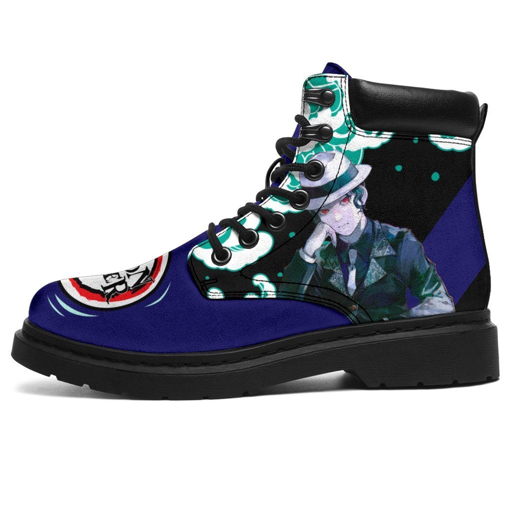 Muzan Boots Shoes Demon Slayer Anime Fan Gift Tt12