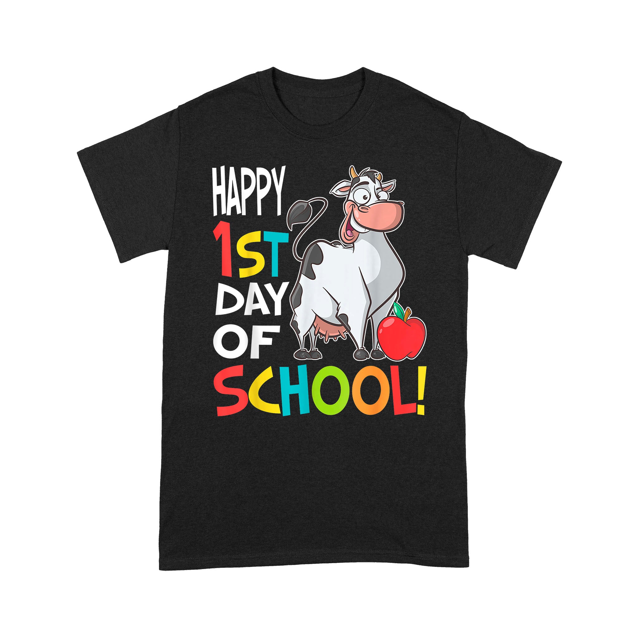 Happy 1St Day Of School Shirt Back To School Cow Back To School Shirt Back To School Gift