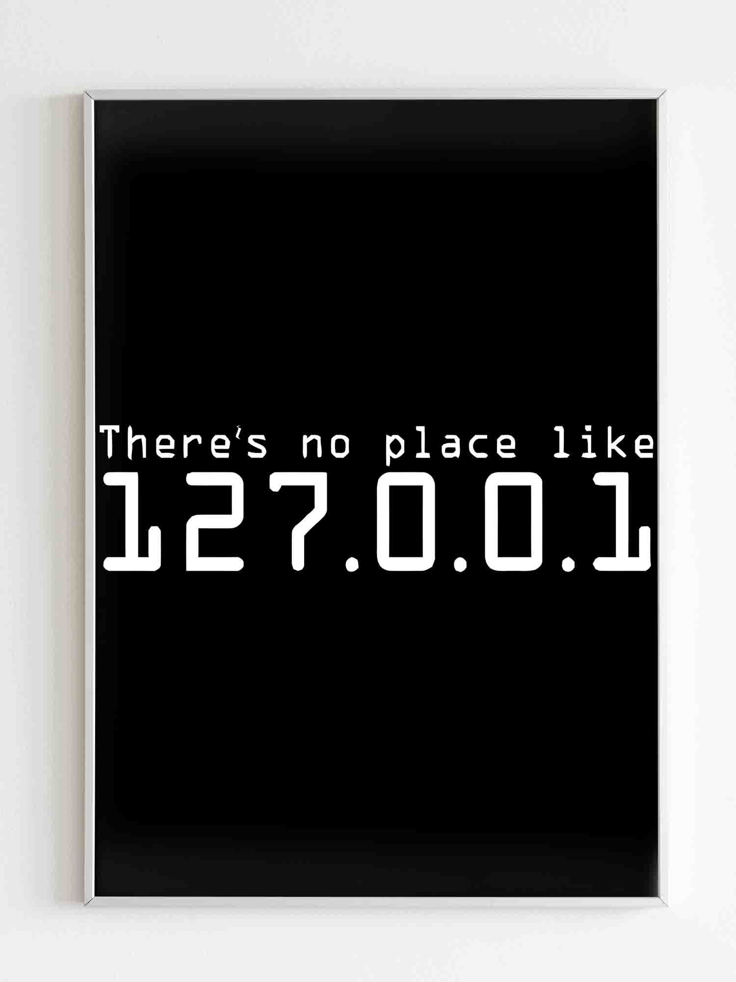 there-is-no-place-like-127-0-0-1-matte-posters-poster-art-design