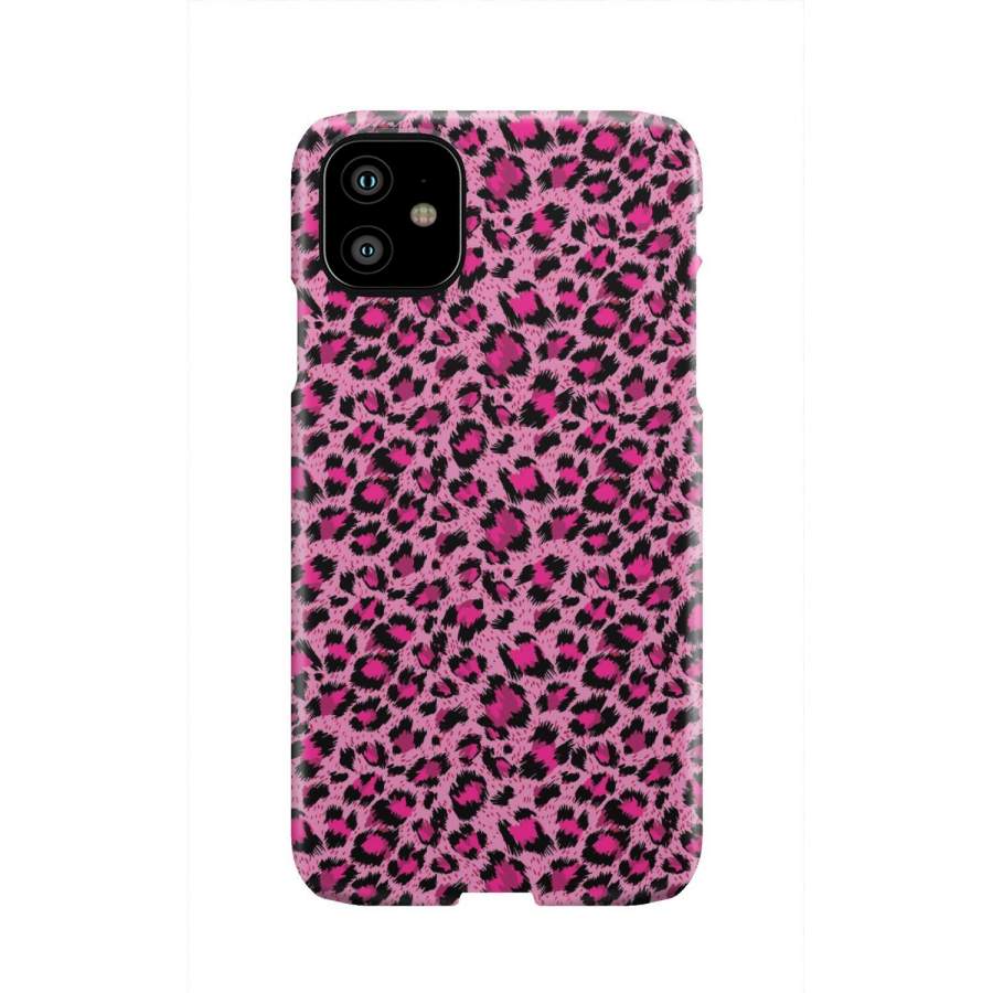 Pink Cheetah Leopard Pattern Print Iphone & Android Phone Cases