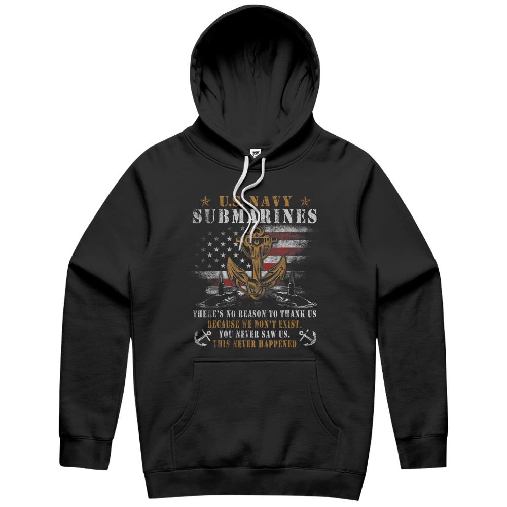 U.S Navy Submarines Veteran Hoodie - Intercept Inter National