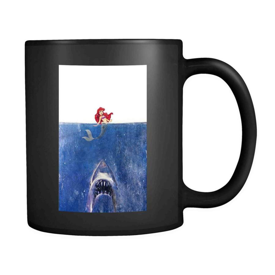 ariel and jaws 11oz Mug