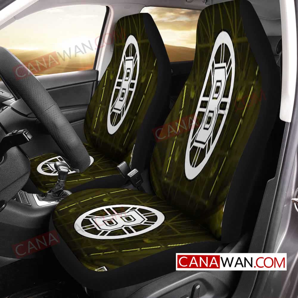 Boston Bruins Style477 3D Customized Personalized Car Seat Cover