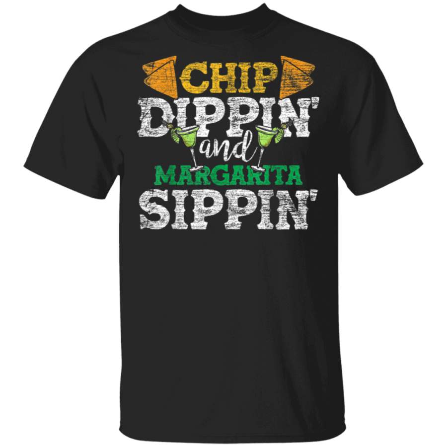 Chip Dippin And Margarita Sippin T Shirt