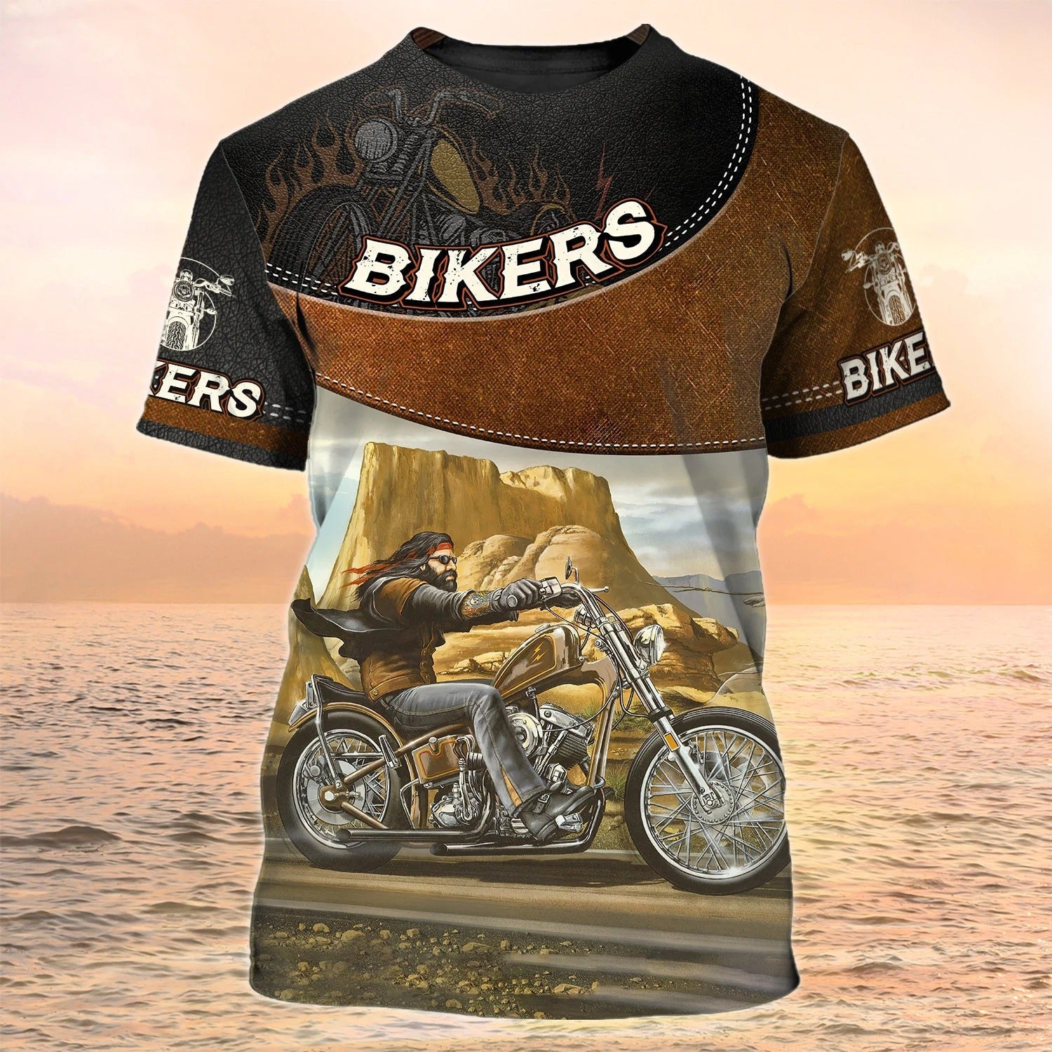 3D All Over Print Biker Shirt Men Women, Gift For A Biker, Biker Son Gifts