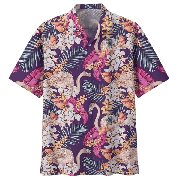 Flamingo Hawaii Shirt For Men Women Ha73953