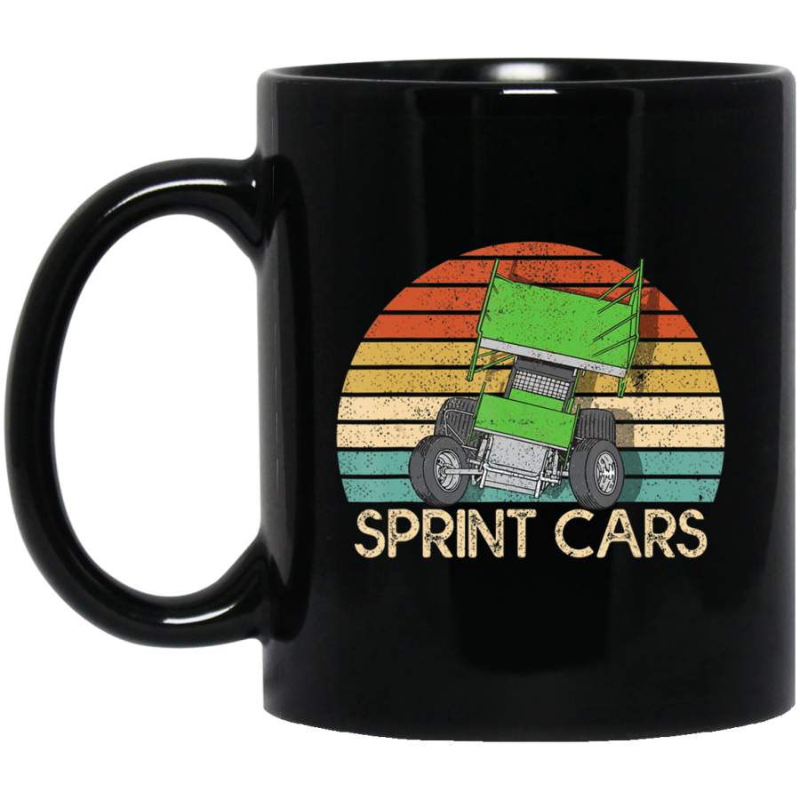 Vintage Sprint Cars Coffee Mug