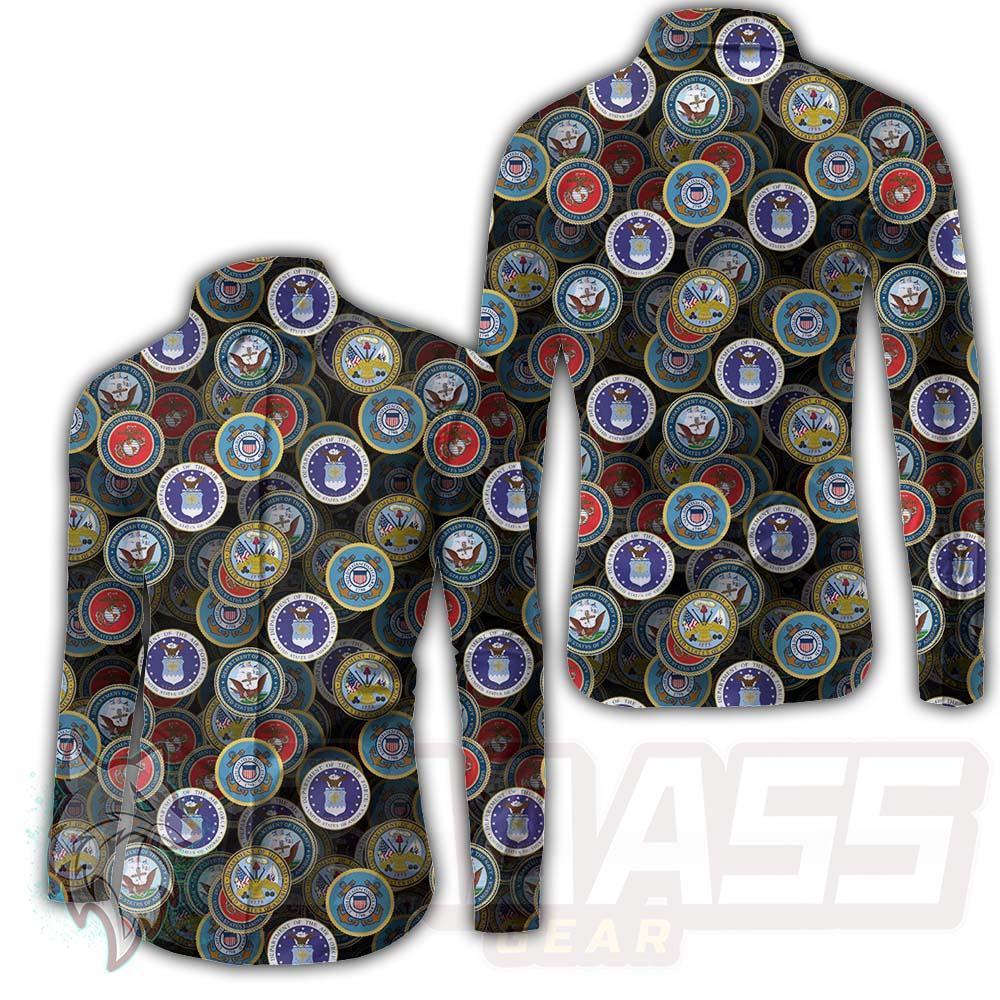 All Military Seals BDG-1061 Long Sleeve Shirt