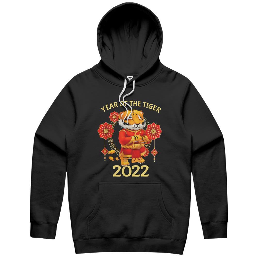 Chinese New Year Lunar 2022 Year Of The Tiger 2022 Zodiac Hoodie