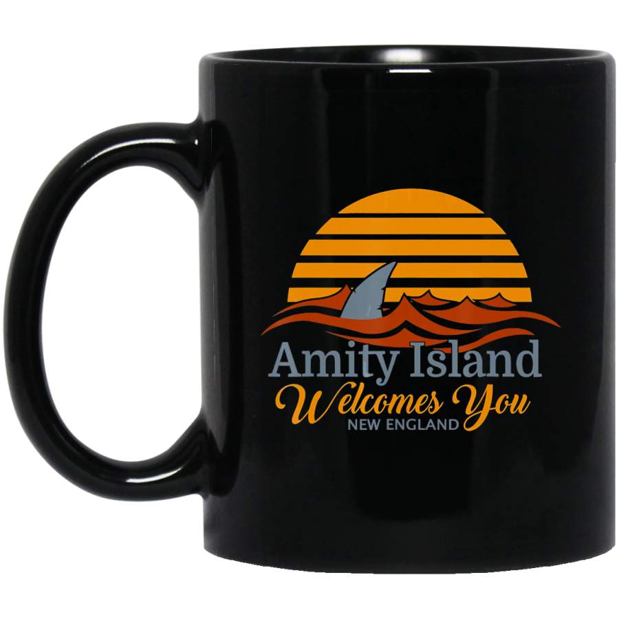 Amity Island Quint S Shark Fishing Coffee Mug