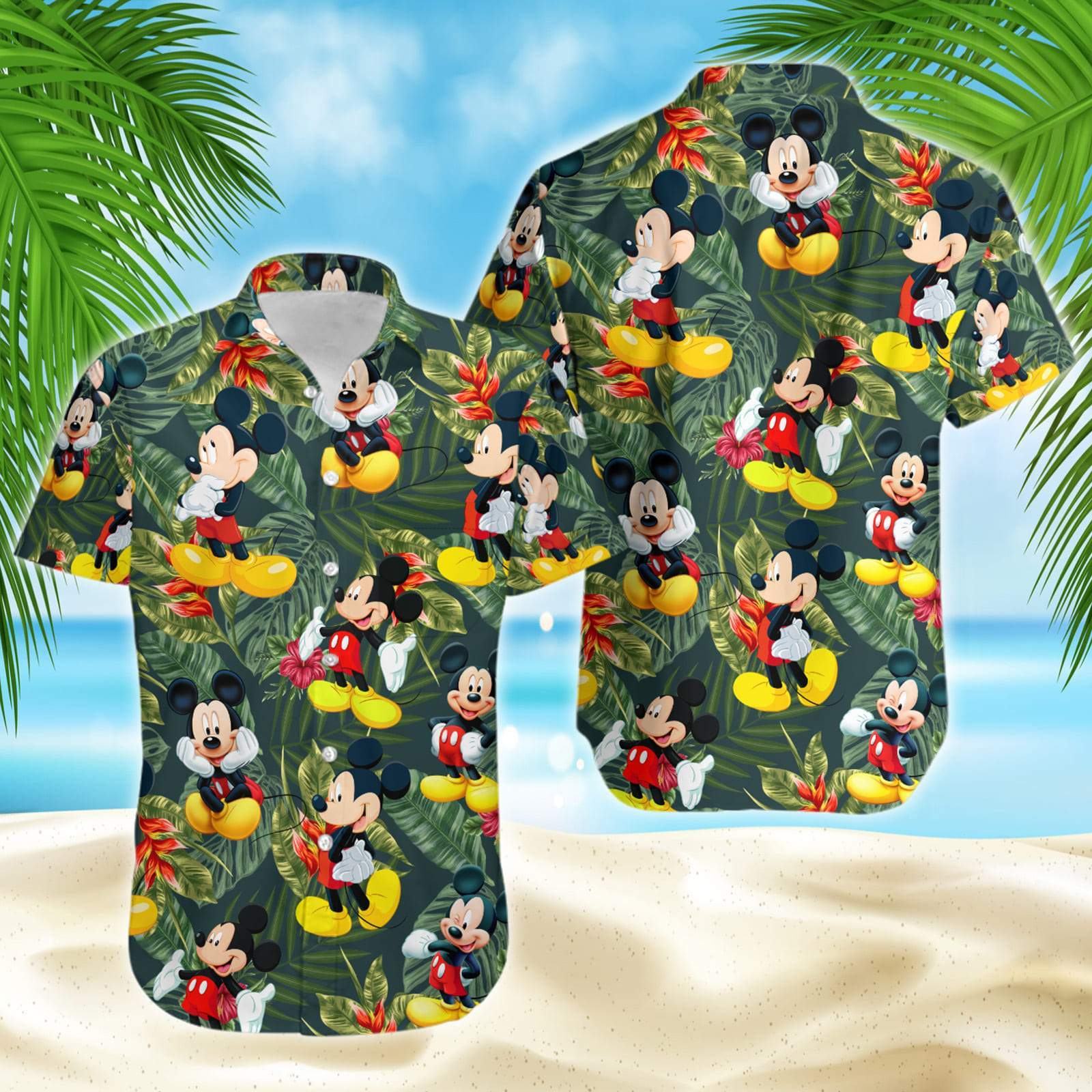 Mickey Custom Disney Hawaii Shirt Hawaii For Women Men Hawaii Ha77052