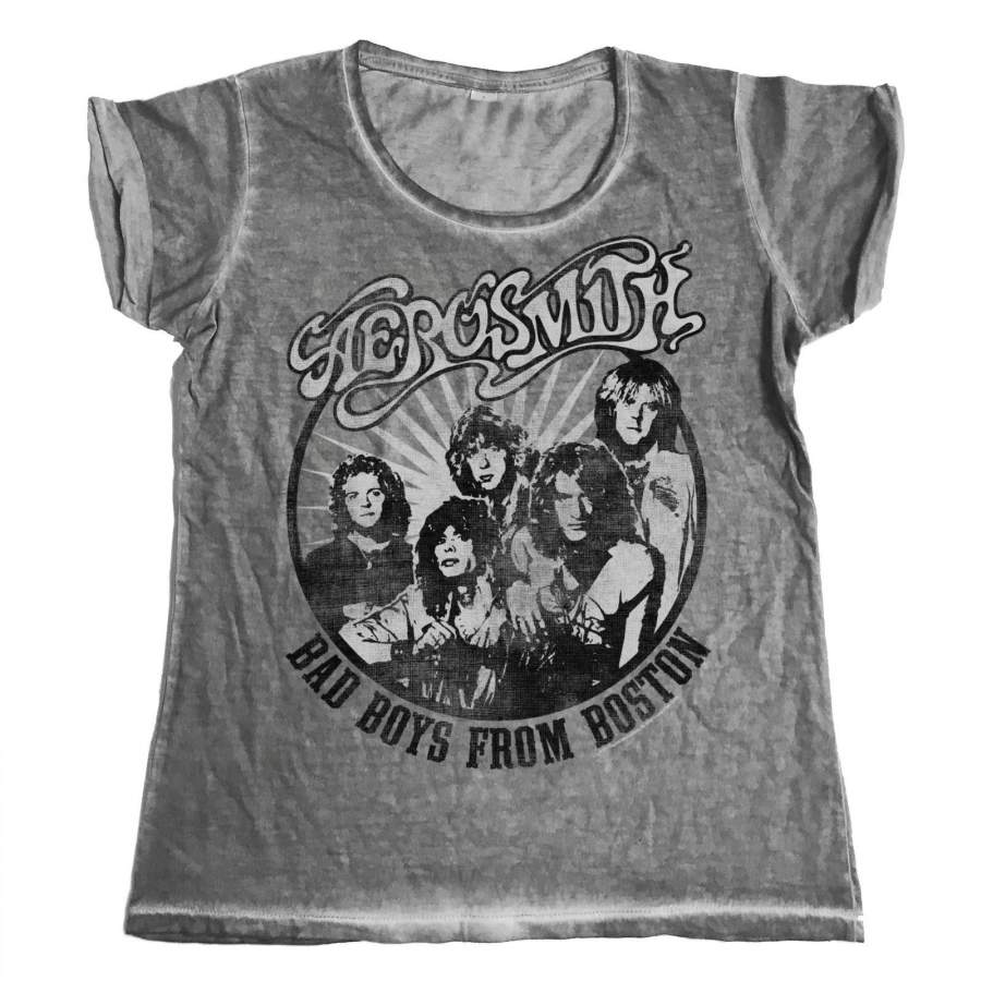 Aerosmith – Bad Boys From Boston Urban Girly Tee