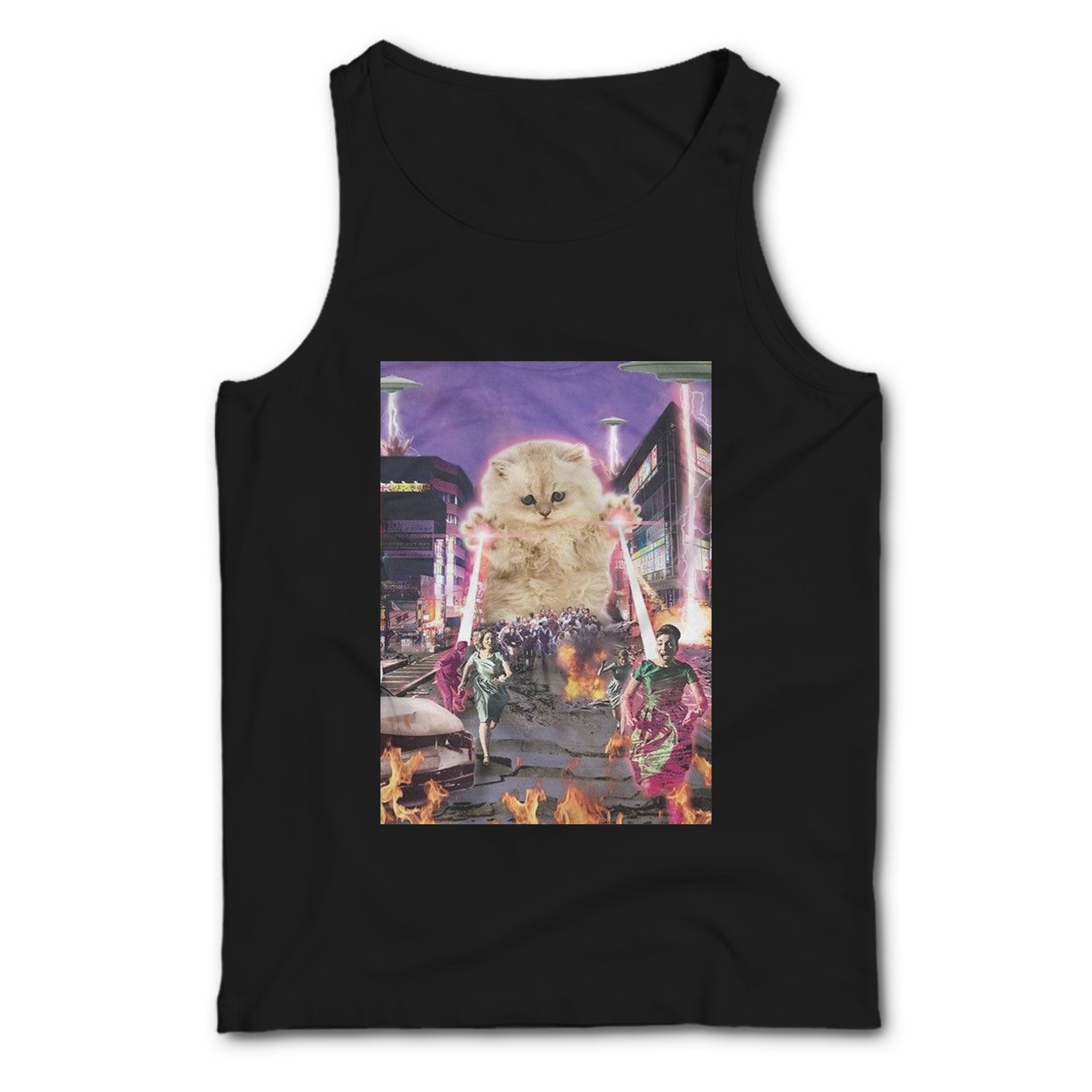 The Kitten No One Loved Tokyo Men’s Tank Top