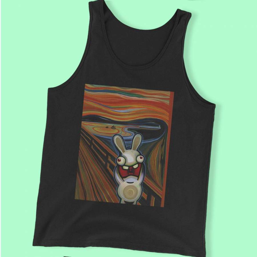 Screaming Rabbit Men’S Tank Top