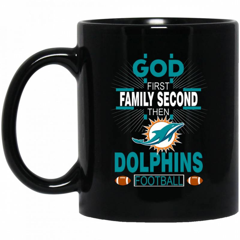 Miami Dolphins Christian Tea Mug Coffee Mug God Family Dolphins