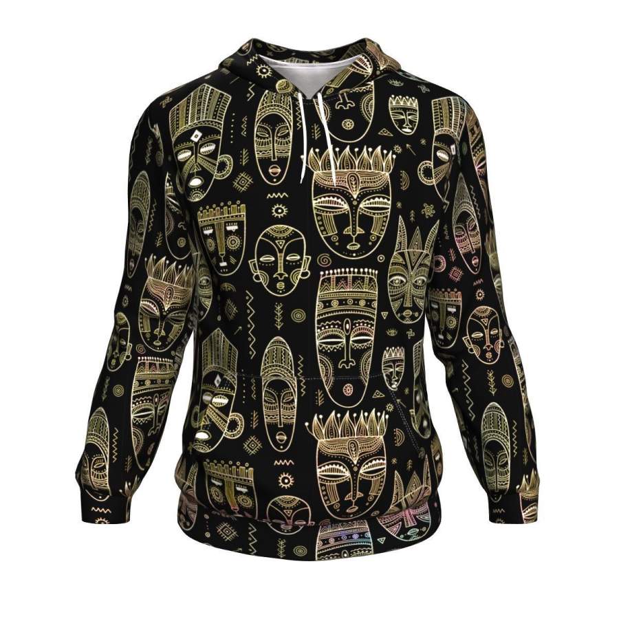 Africa Mask All-Over Hoodie