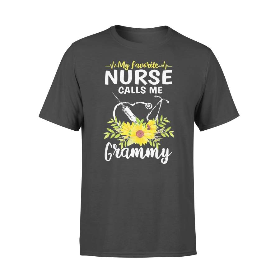 My Favorite Nurse Calls Me Grammy Sunflowers T-shirt