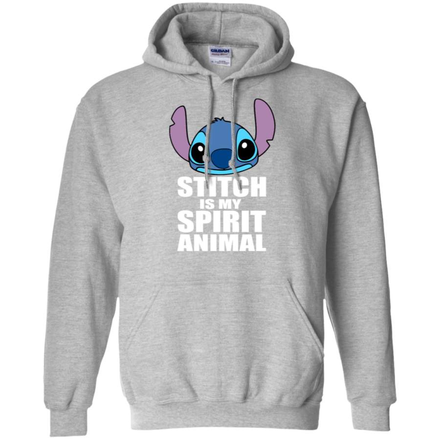 Stitch is my spirit animal G185 Gildan Pullover Hoodie 8 oz.