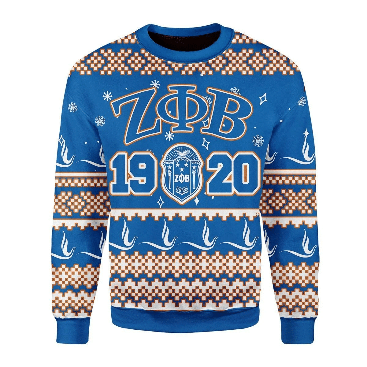 Zeta Phi Beta Ugly Christmas Sweater