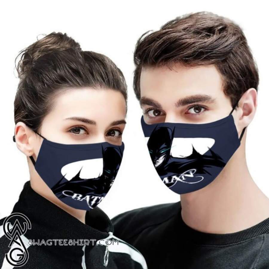 Batman all over printed face mask