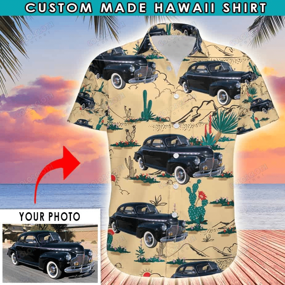 Personalized Photo Car Hawaiian Shirt Ty188009