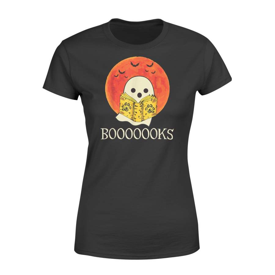 Booooooks Boo Read Books Lover Halloween – Standard Women’s T-shirt
