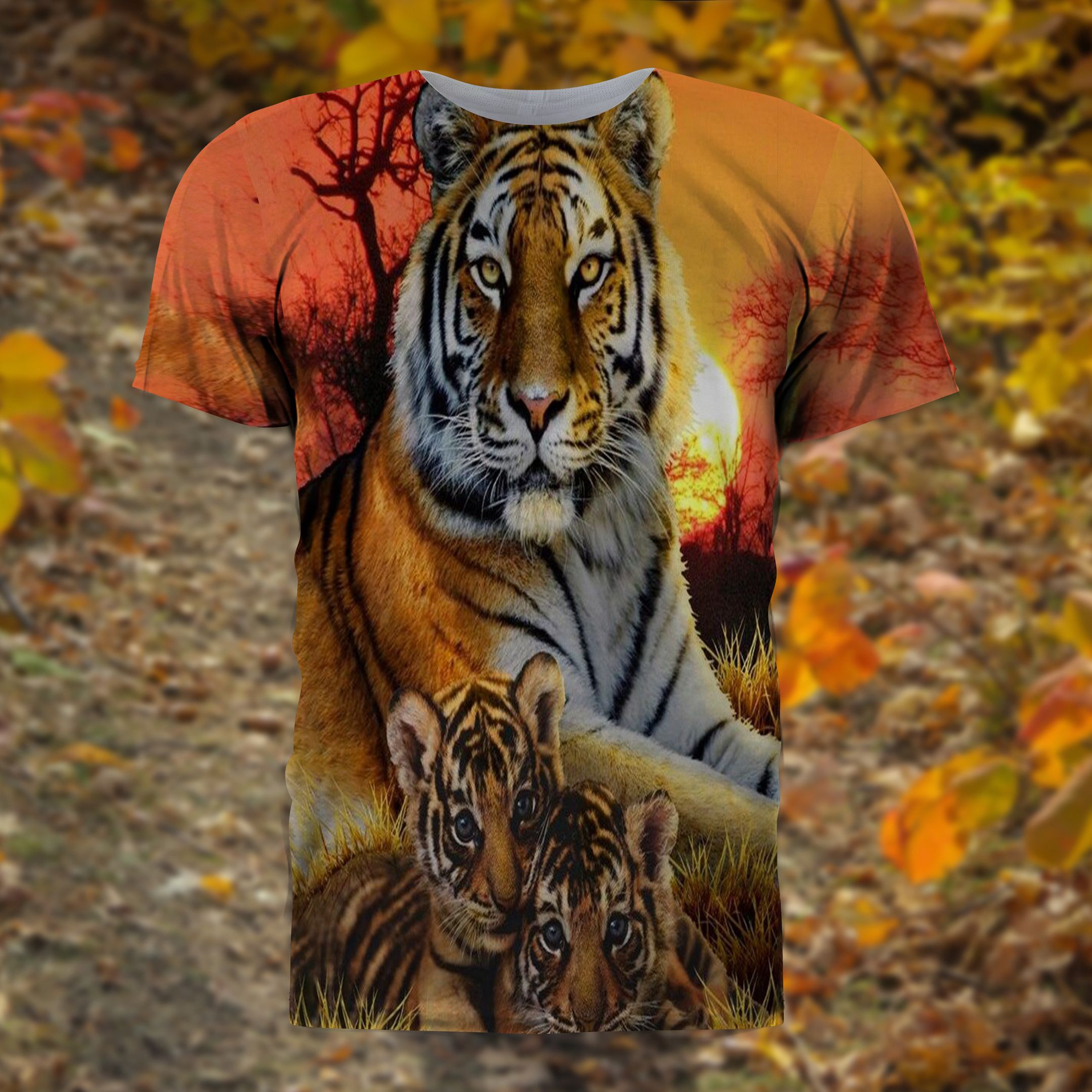 Tiger Ver06 Thcn120721Ntlw Unisex 3D T-Shirt All Over Print