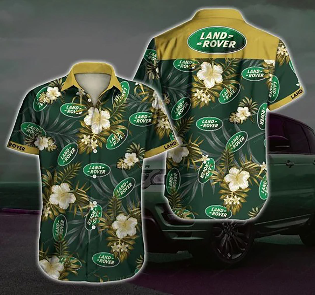 Land Rover Sport Car Hawaiian Shirt Aloha Beach Holiday 32 Casual Ha4914