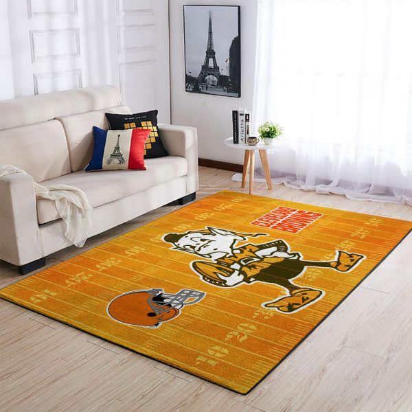 The 20 Rug Cleveland Browns Area Rugs Living Room Carpet FN111113 Christmas Gift Floor Decor