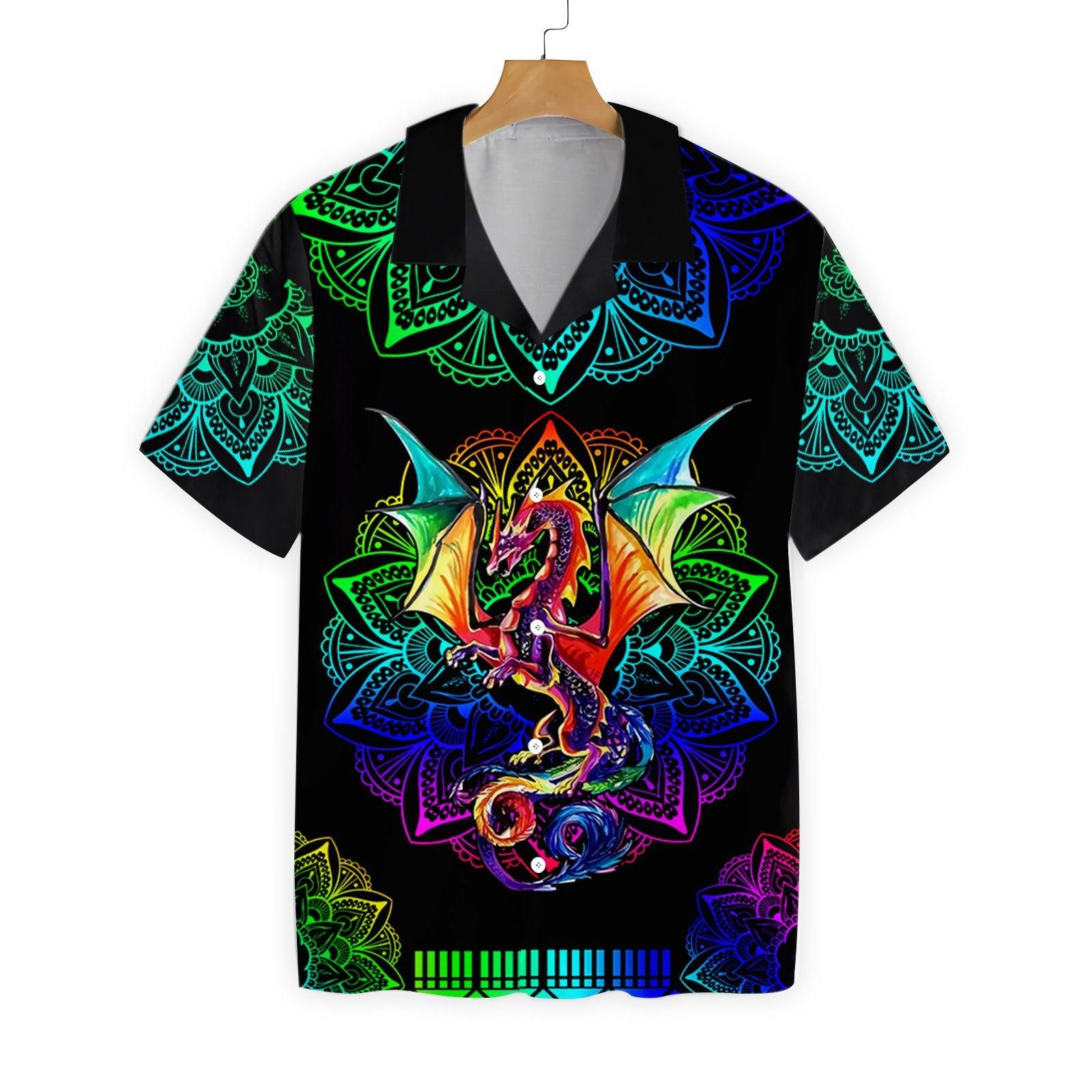 Dragon Mandala 2710 Hawaii Shirt Ha52465