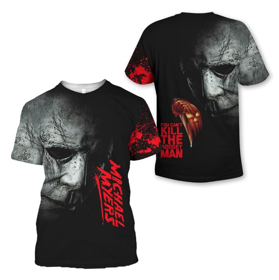 Halloween Michael Myers You Can’T Kill The Boogey Man 3D All Over Printed Shirts For Men And Women Ginhr37206