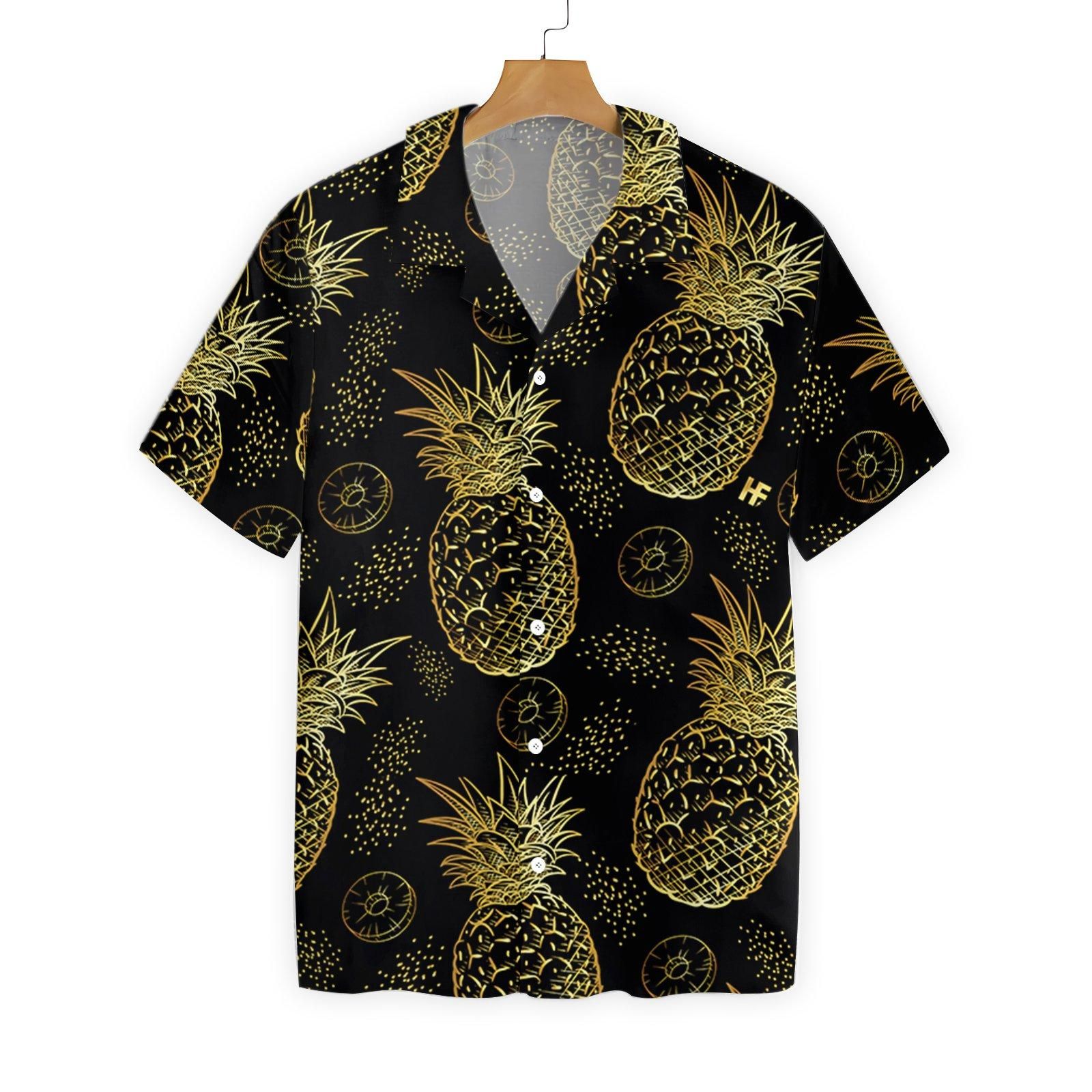 Pineapple Pattern 2710 Hawaii Shirt Ha82125