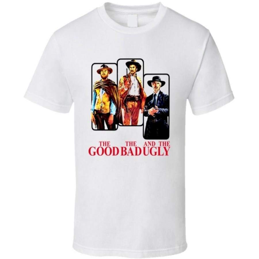 Clint Eastwood The Good The Bad The Ugly Classic Movie Men’s T-Shirt