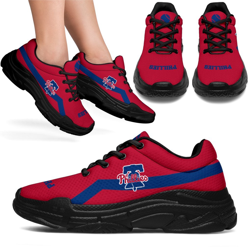 Edition Chunky Sneakers With Pro Philadelphia Phillies Shoes