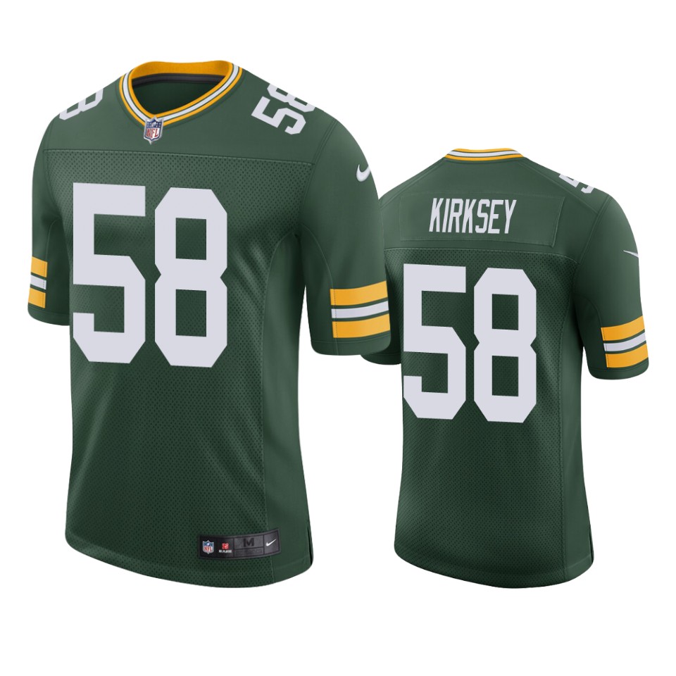 Christian Kirksey Green Bay Packers Green Vapor Limited Jersey