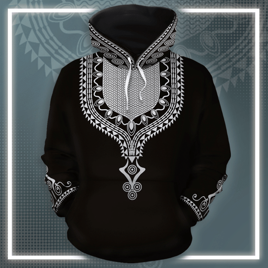 Dashiki Color Black 3D All Over Print | For Men & Women | Adult | Ho2489