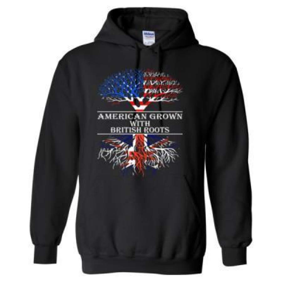 AGR American Grown With British Roots – Heavy Blend™ Hooded Sweatshirt