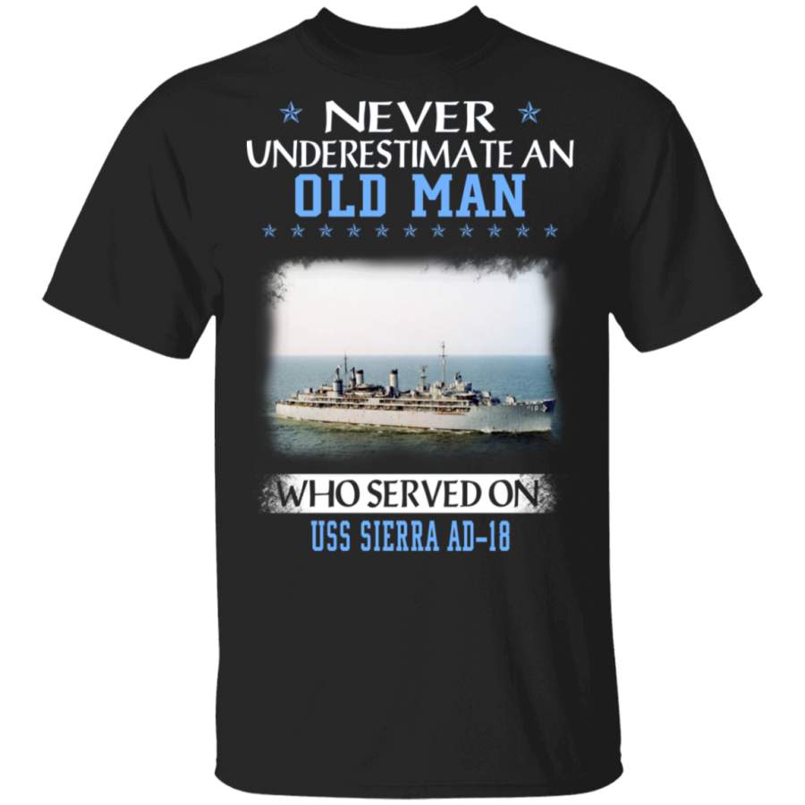 USS Sierra AD-18 Veterans Day Christmas Gift T-Shirt