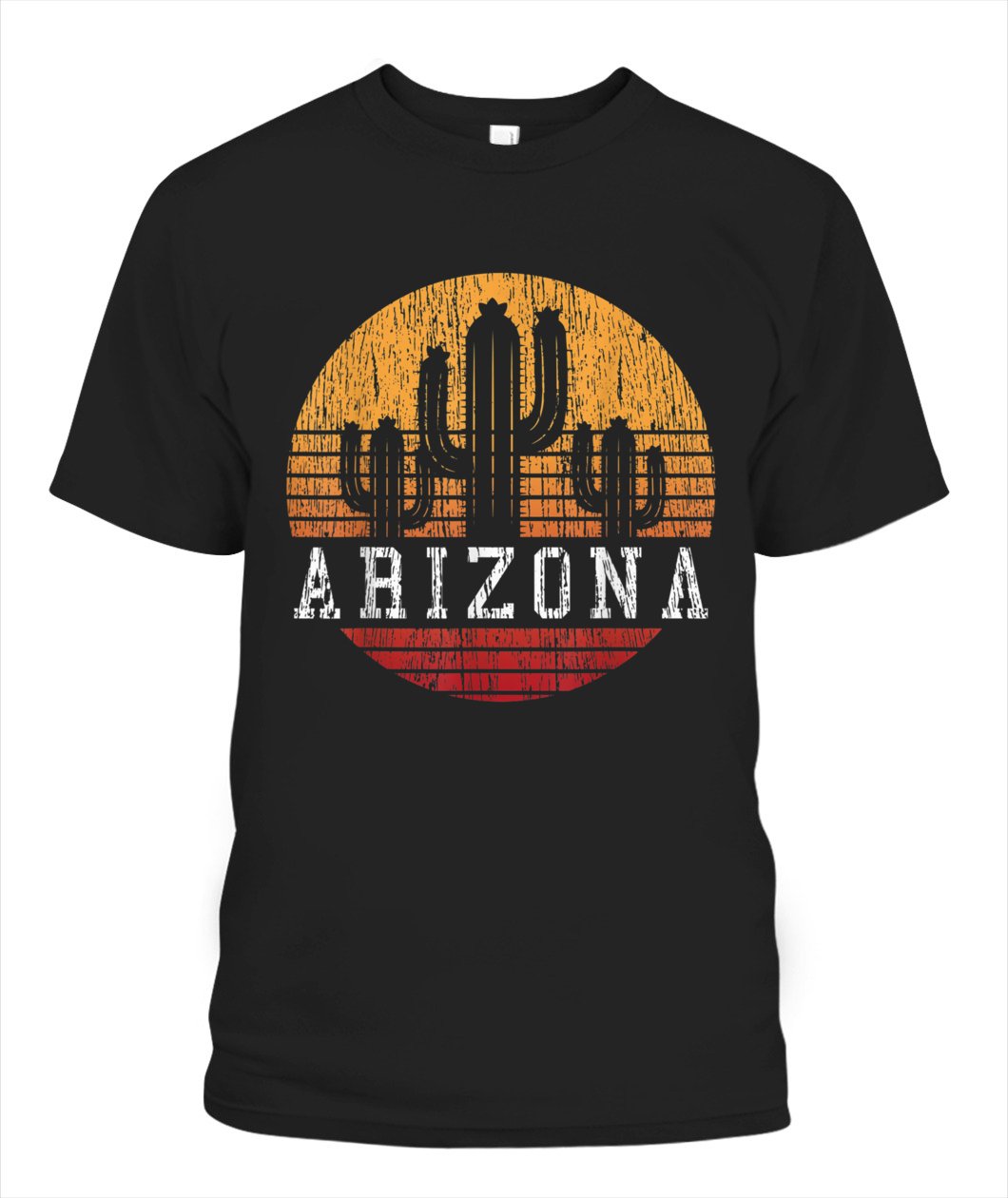 Arizona Vintage Retro Cactus Customize Any Ideas, Personalized T-shirt, Hoodie Adult, Kid, Unisex