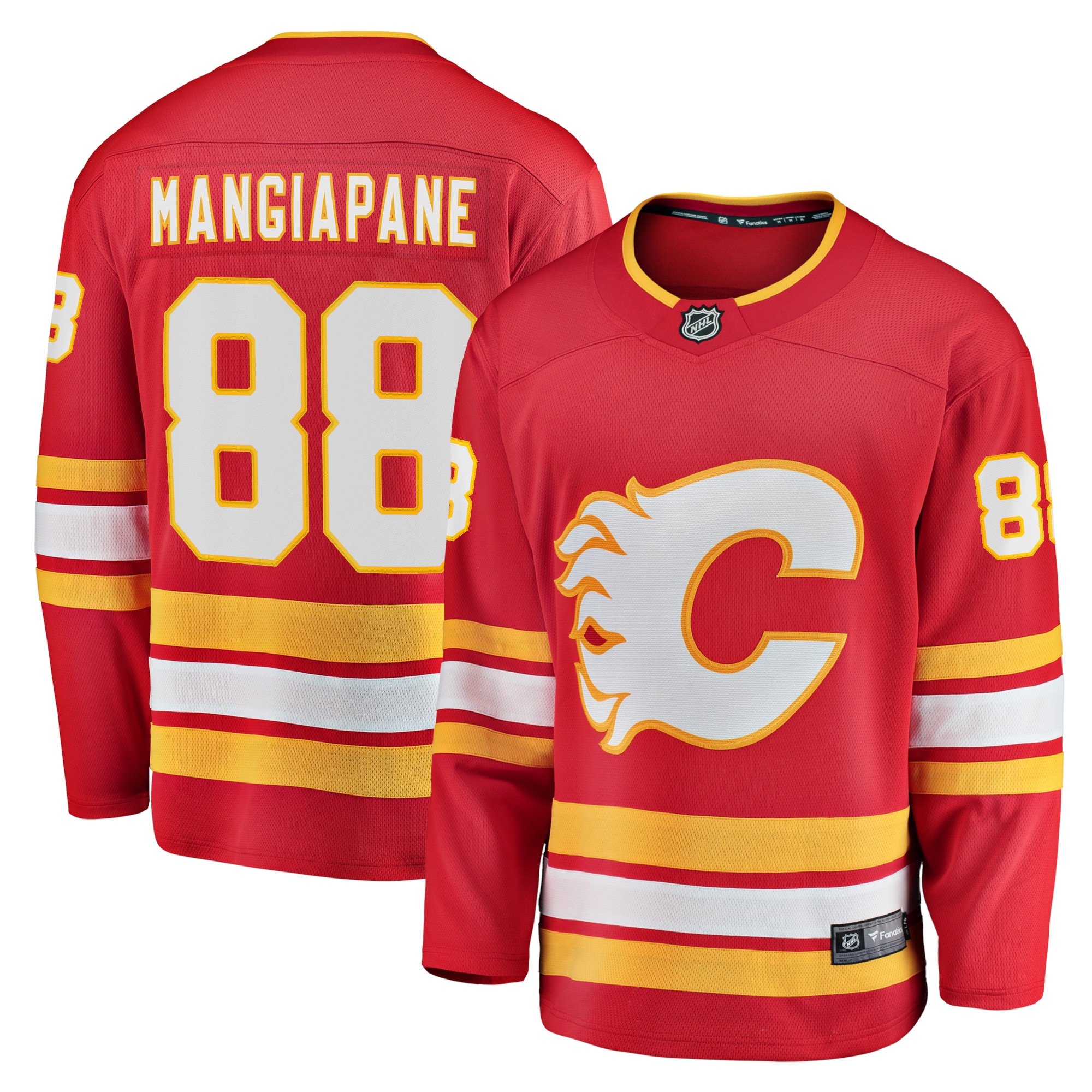 Andrew Mangiapane Calgary Flames Branded Home Breakaway Player Jersey – Red