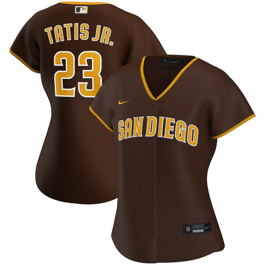 Women’S San Diego Padres Fernando Tatís Jr. Nike Brown Road Replica Player Jersey