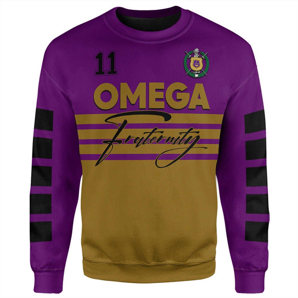 Fraternity Sweatshirt – Omega Psi Phi Sporty Premium Sweatshirt