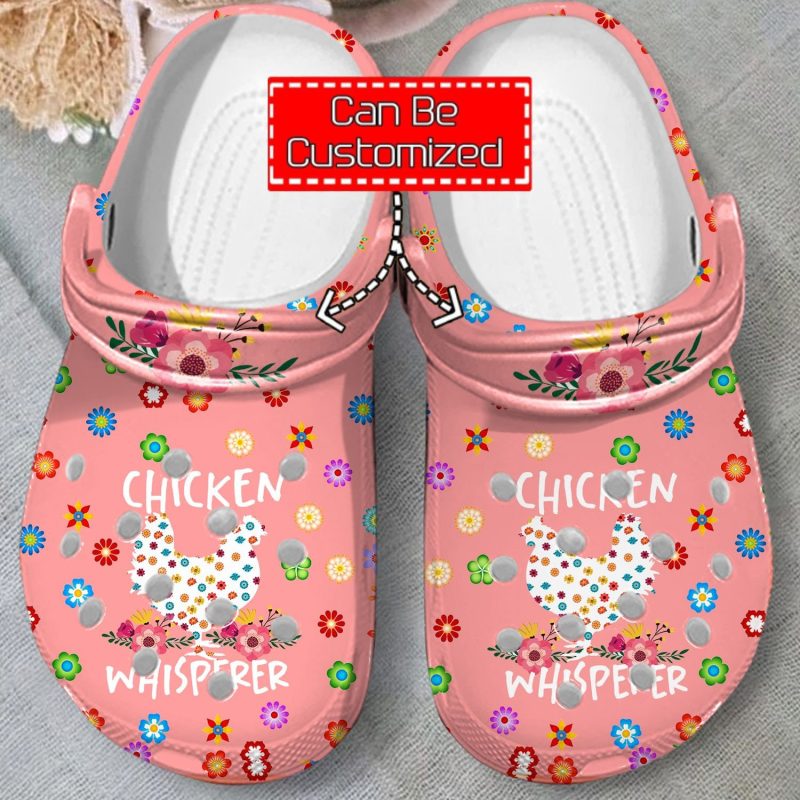 Chicken Whisperer clog Shoes Chicken