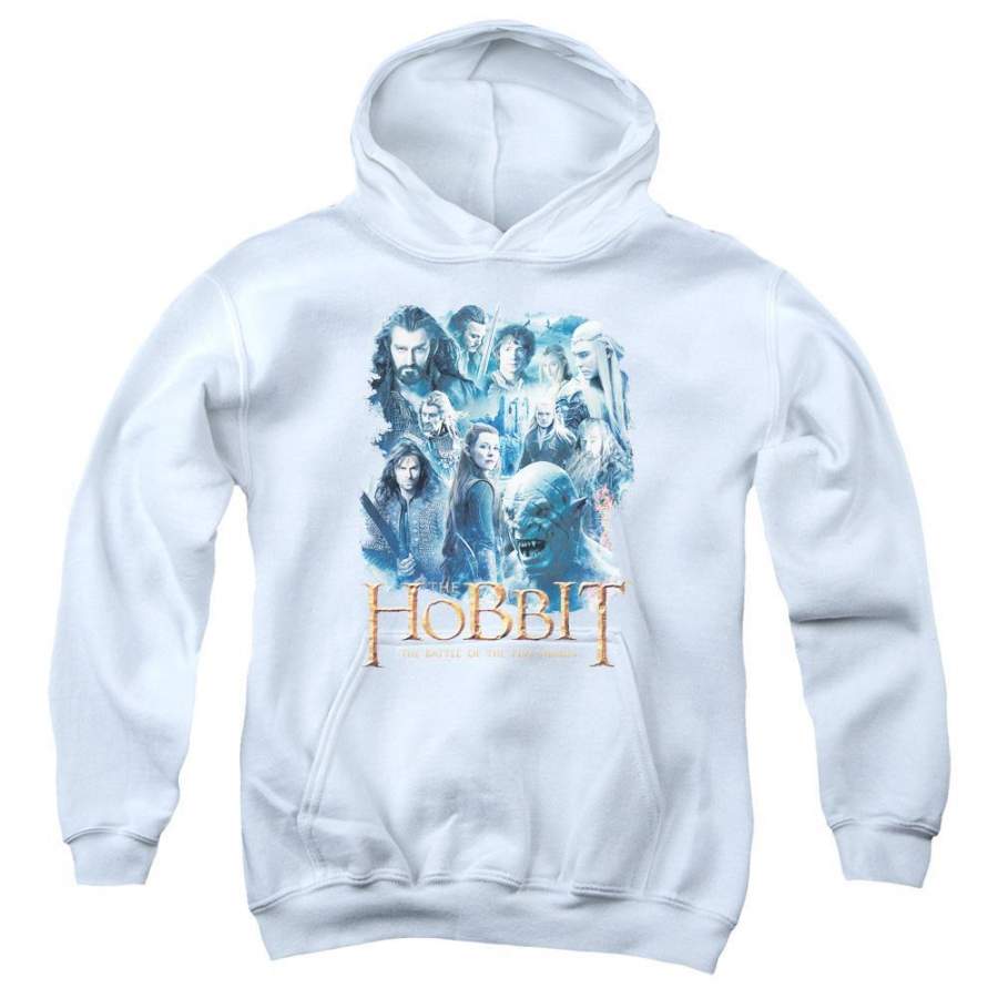 The Hobbit Main Characters Youth Hoodie (Ages 8-12)